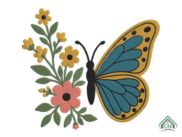 Butterfly with Flower Embroidery Design: A Gift Maker's Review