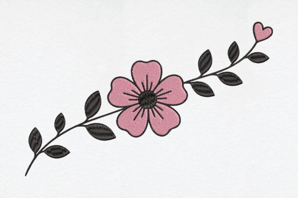 Cute Flower Embroidery Design Review