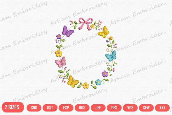 Designer Review: Butterfly Blossom Wreath with Bow