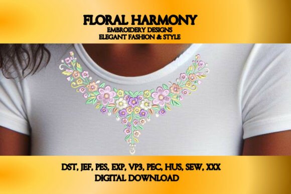 Floral Harmony Neckline Embroidery: A Designer’s Review