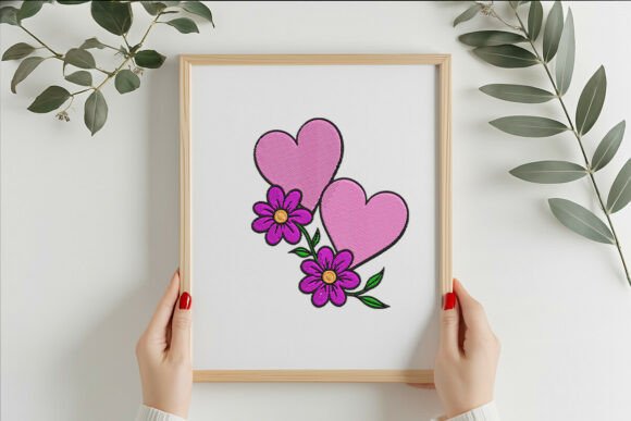 Love Flower Embroidery Design Review